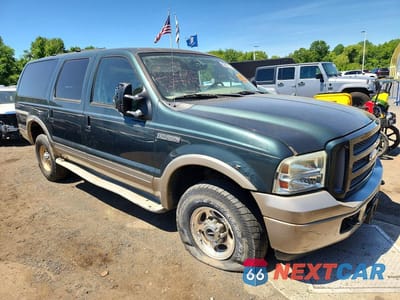 Czwarte zdjęcie samochodu z boku: 2005 FORD EXCURSION EDDIE BAUER VIN:1FMNU45S35EC42315 - miniatura