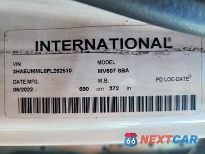 Zdjęcie 14 z 14 samochodu: 2023 INTERNATIONAL MV607 REFRIGERATED BOX TRUCK VIN:3HAEUMML6PL262510 - miniatura