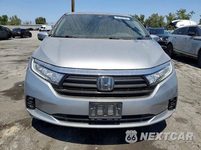 Piąte zdjęcie samochodu w środku: 2022 HONDA ODYSSEY EXL VIN:5FNRL6H74NB001728 - miniatura