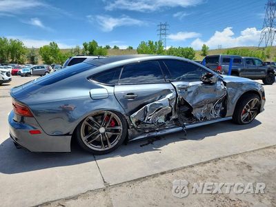 Trzecie zdjęcie samochodu z tyłu: 2017 AUDI S7 PREMIUM PLUS VIN:WAUWFAFC6HN035296 - miniatura