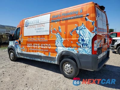 Drugie zdjęcie samochodu z przodu: 2017 RAM PROMASTER - BOX TRUCK VIN:3C6TRVDG8HE519928 - miniatura