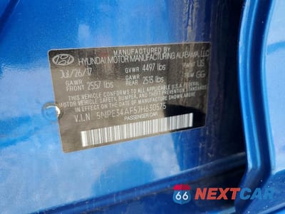 Zdjęcie 13 z 13 samochodu: 2018 HYUNDAI SONATA SEL VIN:5NPE34AF5JH630575 - miniatura