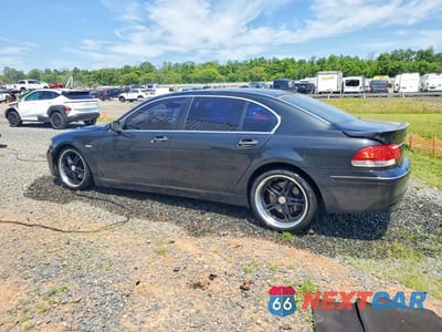 Drugie zdjęcie samochodu z przodu: 2006 BMW 750 LI VIN:WBAHN83536DT62817 - miniatura