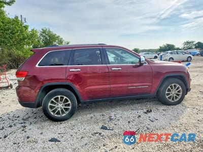 Trzecie zdjęcie samochodu z tyłu: 2016 JEEP GRAND CHEROKEE LIMITED VIN:1C4RJEBG1GC351357 - miniatura