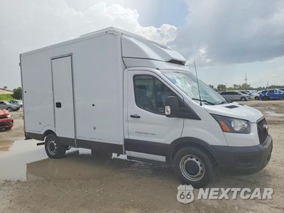 Czwarte zdjęcie samochodu z boku: 2020 FORD TRANSIT T-350 VIN:1FDBW5Z87LKA95576 - miniatura