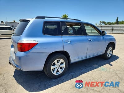 Trzecie zdjęcie samochodu z tyłu: 2010 TOYOTA HIGHLANDER SE VIN:5TDKK3EH7AS011496 - miniatura