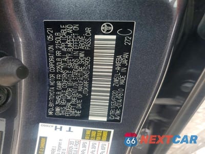 Zdjęcie 12 z 12 samochodu: 2021 TOYOTA PRIUS LE VIN:JTDKAMFU9M3152905 - miniatura