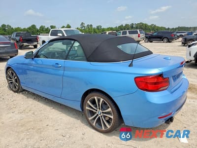 Drugie zdjęcie samochodu z przodu: 2018 BMW 230I VIN:WBA2M7C55JVA97648 - miniatura