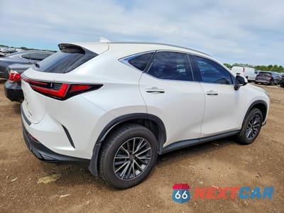 Trzecie zdjęcie samochodu z tyłu: 2022 LEXUS NX 350H VIN:JTJAKCEZ3N5001156 - miniatura