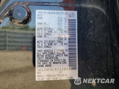 Zdjęcie 13 z 13 samochodu: 2017 NISSAN ROGUE SV VIN:5N1AT2MT7HC824384 - miniatura