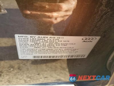 Zdjęcie 13 z 13 samochodu: 2012 AUDI Q7 PRESTIGE VIN:WA1DGBFE5CD003267 - miniatura