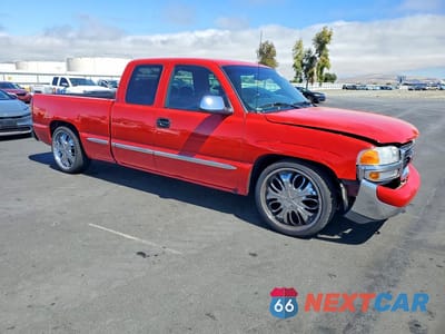 Czwarte zdjęcie samochodu z boku: 1999 GMC NEW SIERRA C1500 VIN:2GTEC19T6X1543481 - miniatura