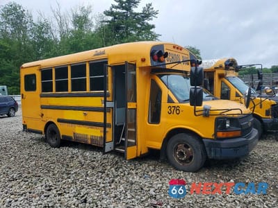 2011 CHEVROLET EXPRESS G3 - SCHOOL BUS 1GB3G3BG3B1145958 - główne zdjęcie licytacji z USA - miniatura