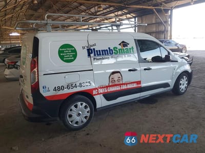 Trzecie zdjęcie samochodu z tyłu: 2019 FORD TRANSIT CONNECT XL VIN:NM0LS7E20K1400192 - miniatura