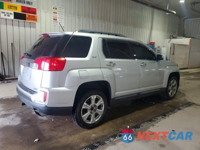 Trzecie zdjęcie samochodu z tyłu: 2016 GMC TERRAIN SLT VIN:2GKFLUE34G6243814 - miniatura