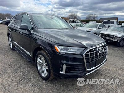 Czwarte zdjęcie samochodu z boku: 2020 AUDI Q7 PREMIUM VIN:WA1AXAF79LD005876 - miniatura