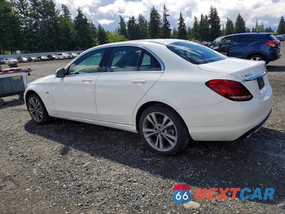 Drugie zdjęcie samochodu z przodu: 2018 MERCEDES-BENZ C 350E VIN:55SWF4HB9JU236525 - miniatura