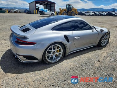 Trzecie zdjęcie samochodu z tyłu: 2017 PORSCHE 911 TURBO VIN:WP0AD2A99HS166860 - miniatura