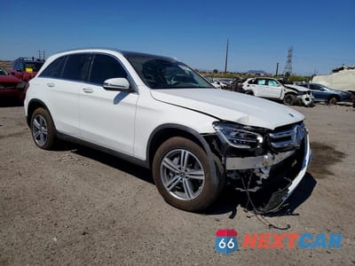 Czwarte zdjęcie samochodu z boku: 2022 MERCEDES-BENZ GLC 300 4MATIC VIN:W1N0G8EB9NV330646 - miniatura