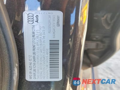 Zdjęcie 12 z 12 samochodu: 2012 AUDI A6 PRESTIGE VIN:WAUHGAFC3CN130543 - miniatura