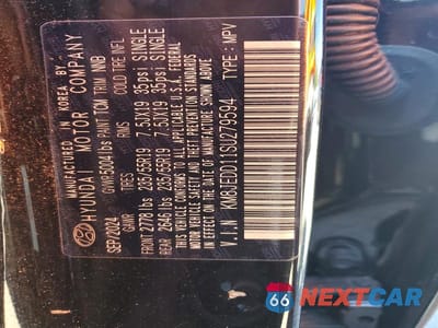 Zdjęcie 13 z 13 samochodu: 2025 HYUNDAI TUCSON LIMITED VIN:KM8JEDD11SU279594 - miniatura
