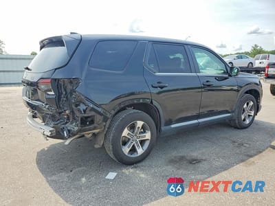 Trzecie zdjęcie samochodu z tyłu: 2025 HONDA PILOT EXL VIN:5FNYG2H44SB013520 - miniatura