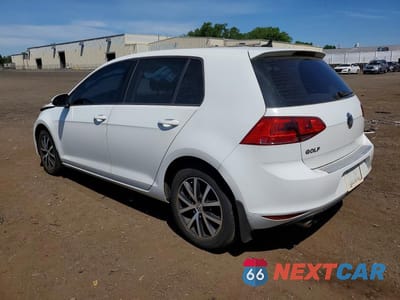 Drugie zdjęcie samochodu z przodu: 2017 VOLKSWAGEN GOLF S VIN:3VW217AUXHM076900 - miniatura