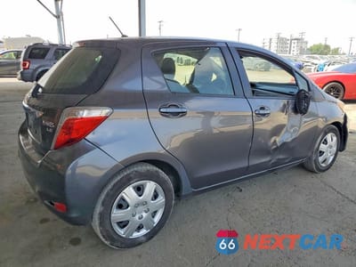Trzecie zdjęcie samochodu z tyłu: 2014 TOYOTA YARIS 5-DOOR LE VIN:JTDKTUD39ED580909 - miniatura