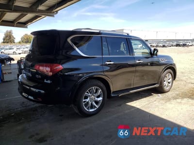 Trzecie zdjęcie samochodu z tyłu: 2011 INFINITI QX56 BASE VIN:JN8AZ2NEXB9001542 - miniatura