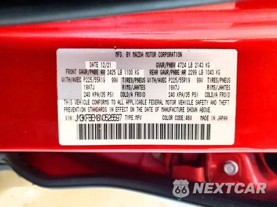 Zdjęcie 13 z 13 samochodu: 2022 MAZDA CX-5 PREMIUM PLUS VIN:JM3KFBEM8N0526597 - miniatura