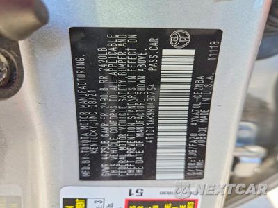 Zdjęcie 12 z 12 samochodu: 2021 TOYOTA CAMRY LE VIN:4T1C11AK9MU497754 - miniatura