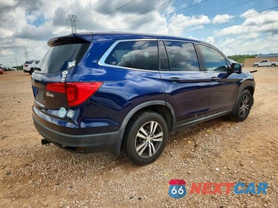 Trzecie zdjęcie samochodu z tyłu: 2017 HONDA PILOT EXL VIN:5FNYF5H52HB044710 - miniatura