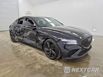 Czwarte zdjęcie samochodu z boku: 2023 GENESIS G70 2.0T VIN:KMTG34TA8PU121669 - miniatura