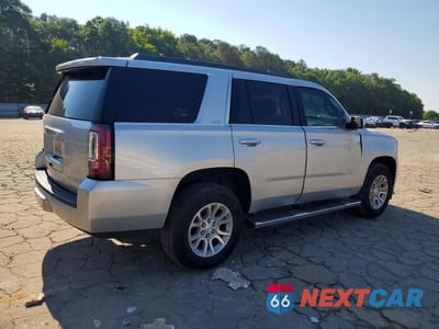 Trzecie zdjęcie samochodu z tyłu: 2019 GMC YUKON SLT VIN:1GKS2DKCXKR299808 - miniatura