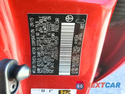 Zdjęcie 12 z 12 samochodu: 2015 TOYOTA PRIUS THREE VIN:JTDKN3DU9F1989539 - miniatura