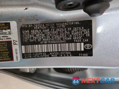 Zdjęcie 12 z 12 samochodu: 2016 TOYOTA CAMRY SE VIN:4T1BF1FK8GU550843 - miniatura