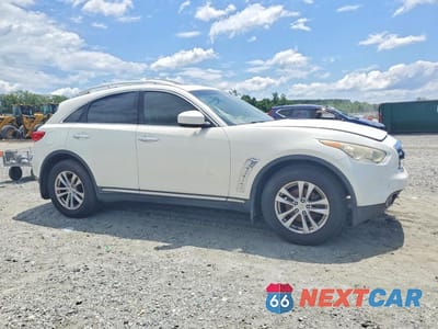 Czwarte zdjęcie samochodu z boku: 2012 INFINITI FX35 BASE VIN:JN8AS1MU4CM121052 - miniatura