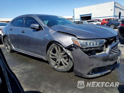 Czwarte zdjęcie samochodu z boku: 2019 ACURA TLX TECHNOLOGY/A-SPEC VIN:19UUB2F69KA006834 - miniatura