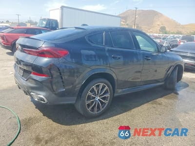 Trzecie zdjęcie samochodu z tyłu: 2024 BMW X6 XDRIVE40I VIN:5UX33EX04R9W08540 - miniatura