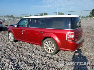 Trzecie zdjęcie samochodu z tyłu: 2015 FORD FLEX SEL VIN:2FMGK5C82FBA02570 - miniatura