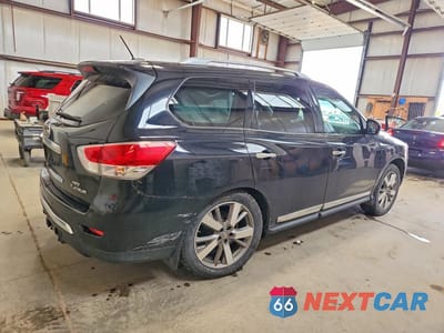 Trzecie zdjęcie samochodu z tyłu: 2014 NISSAN PATHFINDER S VIN:5N1AR2MMXEC732608 - miniatura
