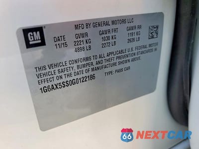 Zdjęcie 12 z 12 samochodu: 2016 CADILLAC CTS LUXURY COLLECTION VIN:1G6AX5SS0G0122186 - miniatura