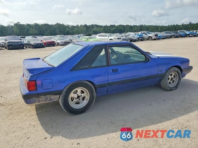Trzecie zdjęcie samochodu z tyłu: 1989 FORD MUSTANG LX VIN:1FABP41E9KF187153 - miniatura