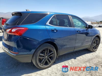 Trzecie zdjęcie samochodu z tyłu: 2021 CHEVROLET EQUINOX LT VIN:3GNAXKEV4ML390567 - miniatura