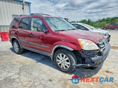 Czwarte zdjęcie samochodu z boku: 2006 HONDA CR-V EX VIN:JHLRD68866C027819 - miniatura