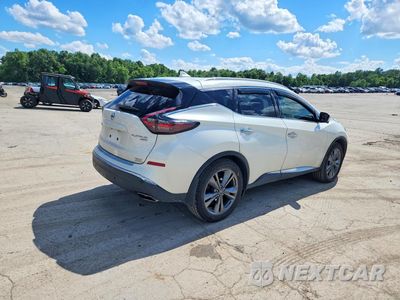 Trzecie zdjęcie samochodu z tyłu: 2019 NISSAN MURANO PLATINUM VIN:5N1AZ2MS3KN107207 - miniatura