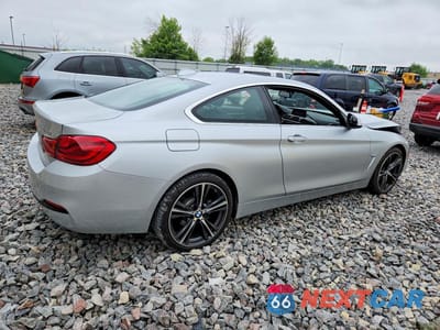 Trzecie zdjęcie samochodu z tyłu: 2019 BMW 430XI VIN:WBA4W5C57KAE51220 - miniatura