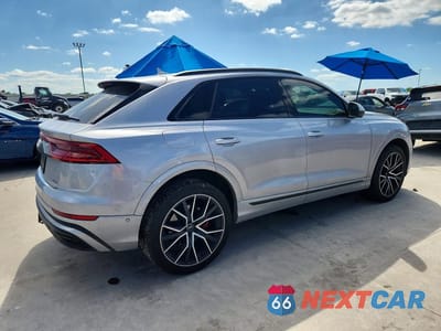 Trzecie zdjęcie samochodu z tyłu: 2020 AUDI Q8 PREMIUM PLUS S-LINE VIN:WA1EVAF16LD018622 - miniatura