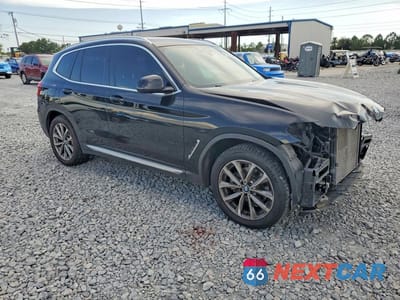 Czwarte zdjęcie samochodu z boku: 2019 BMW X3 XDRIVE30I VIN:5UXTR9C51KLE21551 - miniatura
