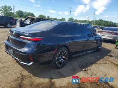 Trzecie zdjęcie samochodu z tyłu: 2024 BMW 740 XI VIN:WBA33EH09RCP88629 - miniatura